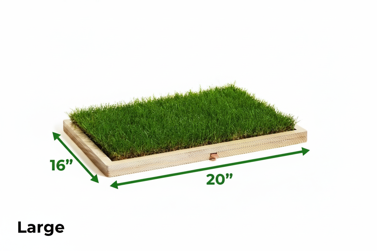 Rootful Large Grounding Base + Grass (16"x20")